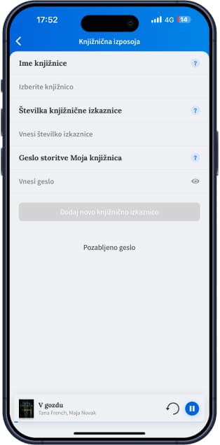 Posnetek zaslona trenutnega koraka na Android telefonu
